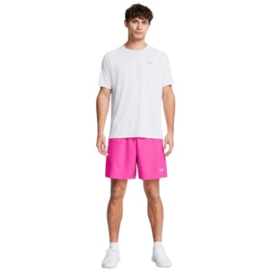 Under Armour Mens HalfBack Embossed Shorts (Pink)