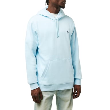 Original Penguin Mens Hooded Regular Hoodie (Water)