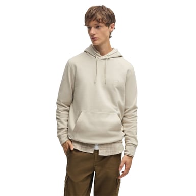 Boss Mens Wetalk Pullover Hoodie (Light Beige)