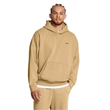 Under Armour Mens Relaxed Fit Drop Sleeve Hoodie (Brown)