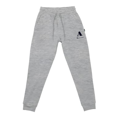 Aquascutum Mens Logo Tapered Leg Slim Joggers (Grey)