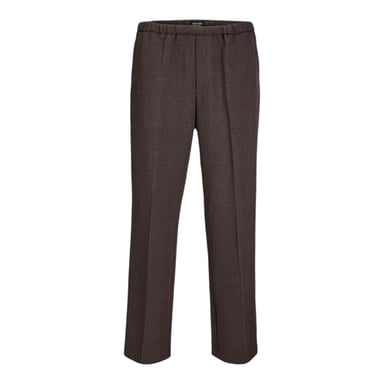 Jack And Jones Mens Bill Stripe Wide Leg Joggers (Chocolate)