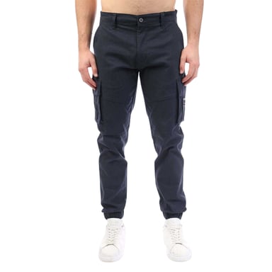 Duck and Cover Mens Chemmer Woven Joggers (Navy)