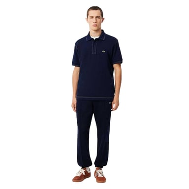 Lacoste Mens Organic Cotton Regular Sweatpants (Navy)