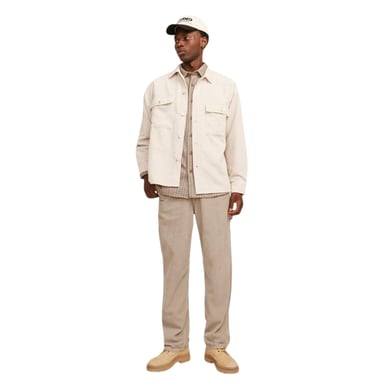 Jack And Jones Mens Corduroy Straight Leg Trousers (Crockery)