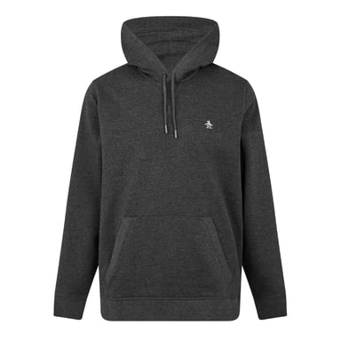 Original Penguin Mens Hooded Regular Hoodie (Dark Charcoal)