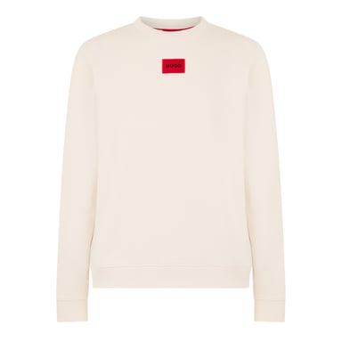 Hugo Mens Diragol Crew Neck Sweatshirt (Natural)