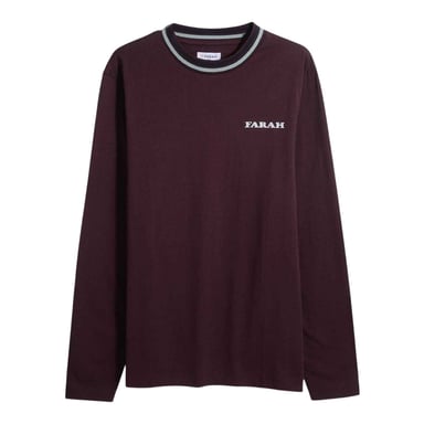 Farah Mens Colorado Crew Neck Regular Sweatshirt (Red)