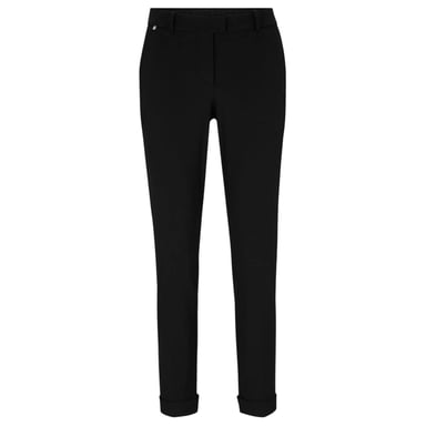 Boss Womens/Ladies Plain Straight Chinos (Black)