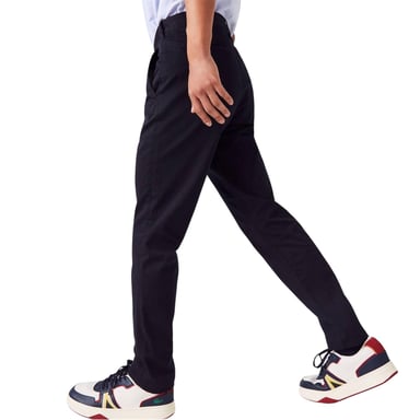 Lacoste Mens Organic Cotton Slim Chinos (Navy)