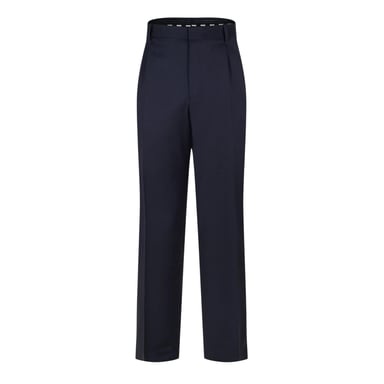 Boss Mens Straight Leg Trousers (Dark Blue)