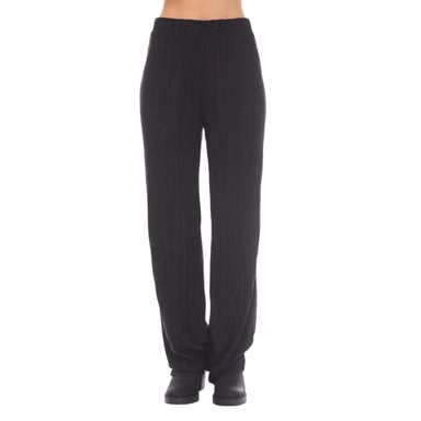 Vero Moda Womens/Ladies Plisse Wide Leg Trousers (Black)