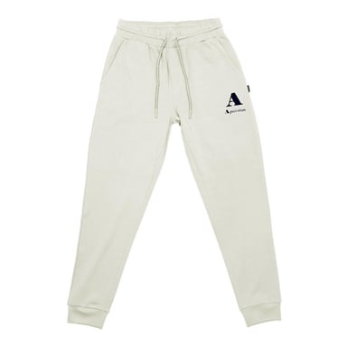 Aquascutum Mens Logo Tapered Leg Slim Joggers (Beige)