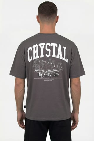 Crystal Paris Oversized T-Shirt Big City
