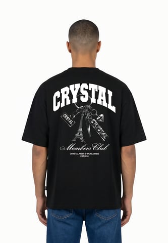 Crystal Paris Oversized T-Shirt Keys