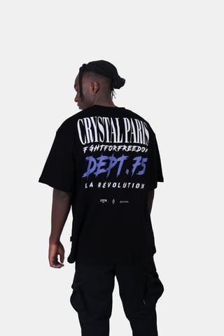 Crystal Paris Oversized T-Shirt Departément 75