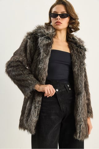 Faux Fur Coat
