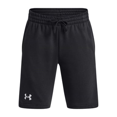 Under Armour Childrens/Kids Rival Fleece Shorts (Black/White)