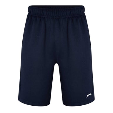 Slazenger Mens Fleece Shorts (Navy)