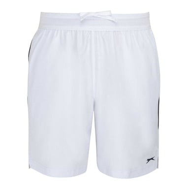 Slazenger Mens Tech Contrast Tennis Shorts (White)