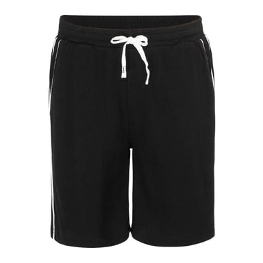 Fabric Mens Cotton Blend Shorts (Black)