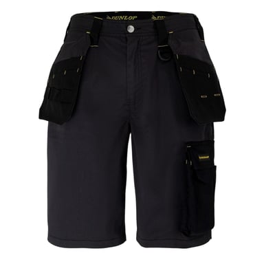 Dunlop Mens On Site Work Shorts (Charcoal/Black)