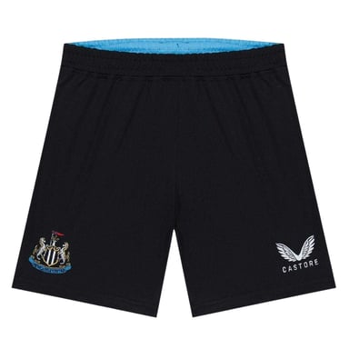 Castore Childrens/Kids Newcastle United FC Sport Shorts (Black/White)