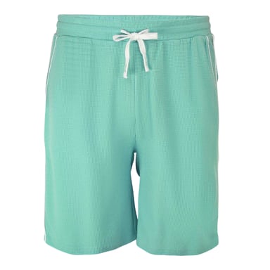 Fabric Mens Cotton Blend Shorts (Light Green)