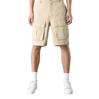 Pretty Green Mens Cotton Cargo Shorts (Sand)
