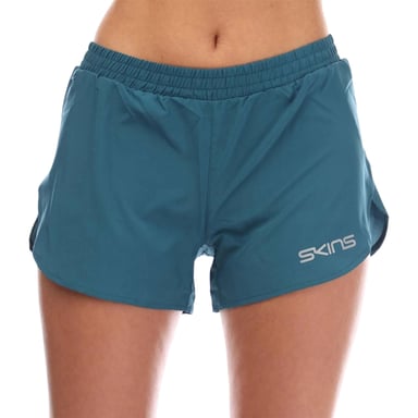 Skins Womens/Ladies Series-3 Superpose Running Shorts (Teal)