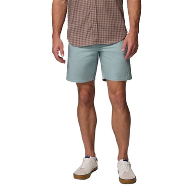 Columbia Mens Cotton Poplin Shorts (Blue)