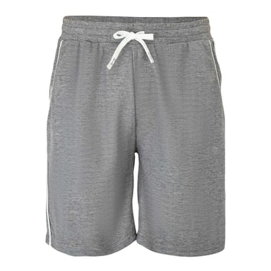 Fabric Mens Cotton Blend Shorts (Light Grey)