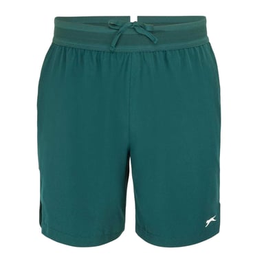 Slazenger Mens Tech Contrast Tennis Shorts (Forest Green)