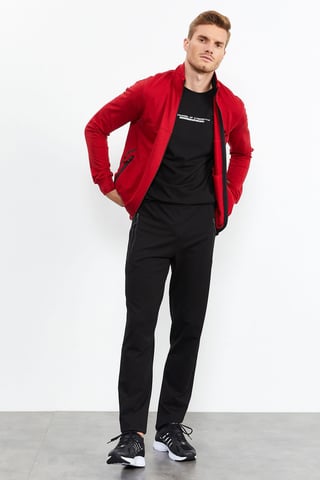 Men's Zip-Front Sweatshirt And Pants Set