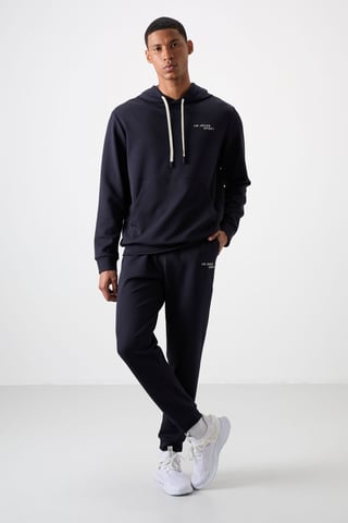 Men's Hooded Sweatshirt And Pants Set