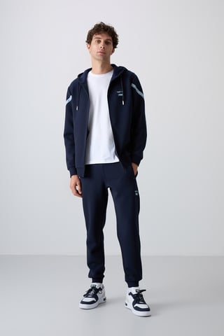 Men's Hooded Sweatshirt And Pants Set