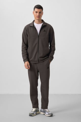 Men's Long-sleeve Zip Sweatshirt And Pants Set