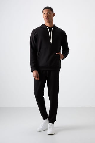 Men's Hooded Sweatshirt And Pants Set