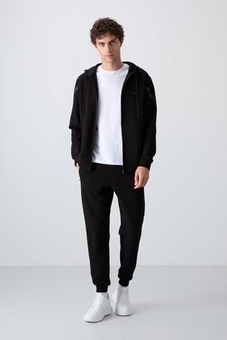 Men's Hooded Sweatshirt And Pants Set