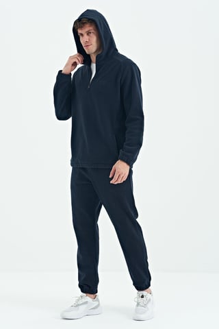 Men's Hooded Sweatshirt And Pants Set