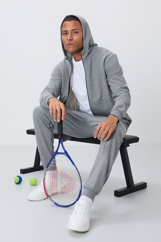 Men's Hooded Sweatshirt And Pants Set