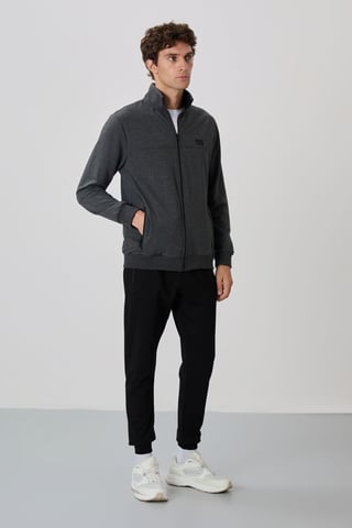 Men's Fleece Sweatshirt And Pants Set