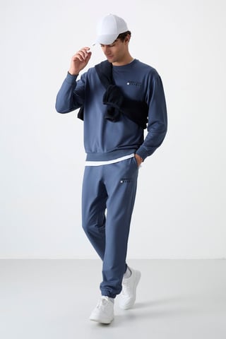 Men's Oversized Sweatshirt And Pants Set