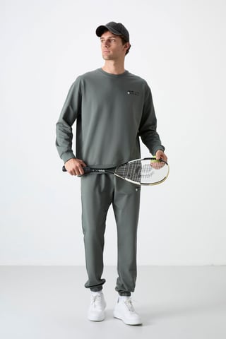 Men's Oversized Sweatshirt And Pants Set