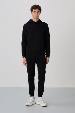 Men's Hooded Sweatshirt And Pants Set