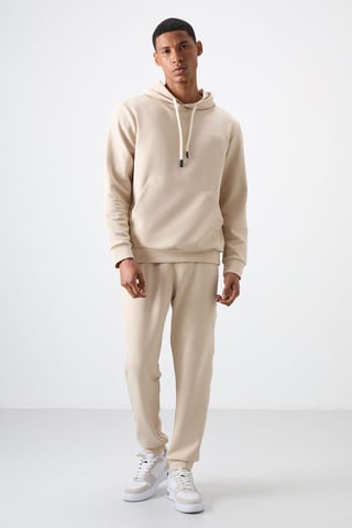 Men's Hooded Sweatshirt And Pants Set