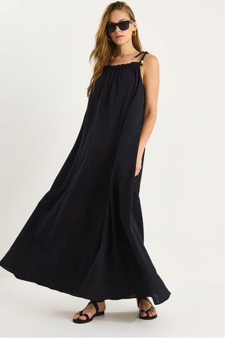 Maxi Dress with Ruffle Detail