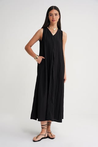 V-Neck Maxi Dress