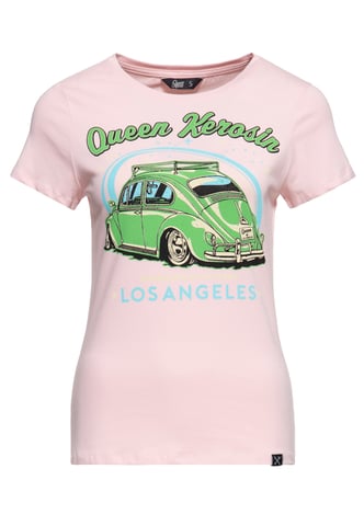 Queen Kerosin Damen T-Shirt Los Angeles