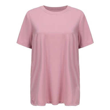 Slazenger Womens/Ladies Crossover Hem Training T-Shirt (Pink)